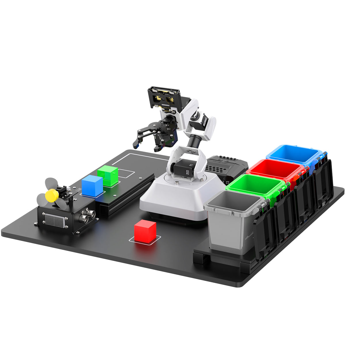 Hiwonder AiArm Vision Robot Arm Kit for Education Demonstration Support Scratch and Python Hiwonder AiArm Vision Robot Arm Kit for Education Demonstration Support Scratch and Python